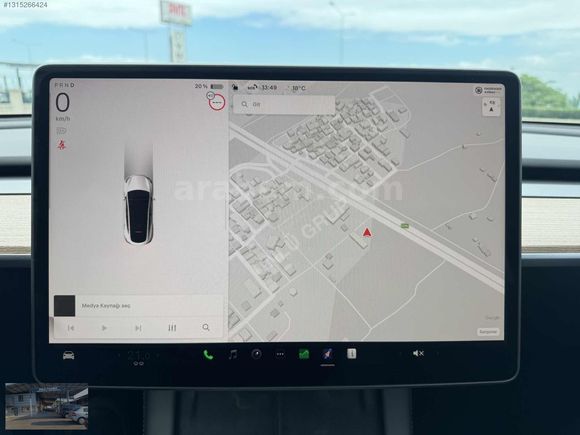 ÜNLÜ GRUP TAN 2025 TESLA MODEL Y RWD LEGACY TAVAN PERDELİ