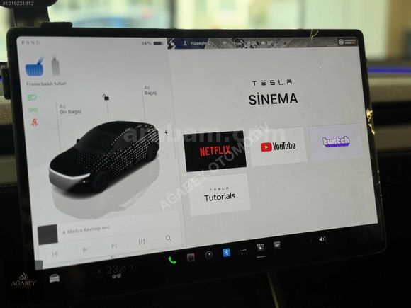 AĞABEY'DEN 2025 TESLA MODEL Y PREMİUM (JUNİPER)-OTOPLT-HATSZ