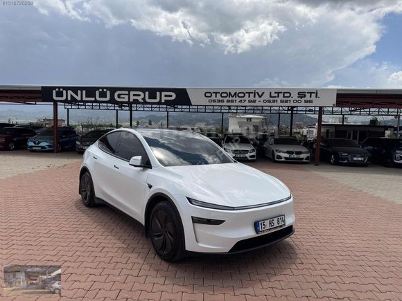 ÜNLÜ GRUP TAN 2025 TESLA MODEL Y JUNIPER PREMIUM HATASIZ