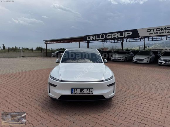 ÜNLÜ GRUP TAN 2025 TESLA MODEL Y JUNIPER PREMIUM HATASIZ