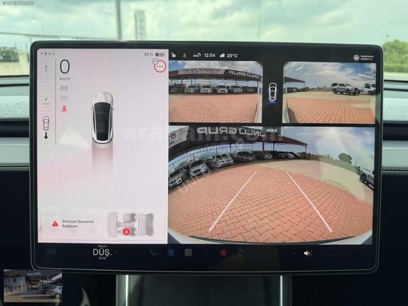ÜNLÜ GRUP TAN 2025 TESLA MODEL Y JUNIPER PREMIUM HATASIZ