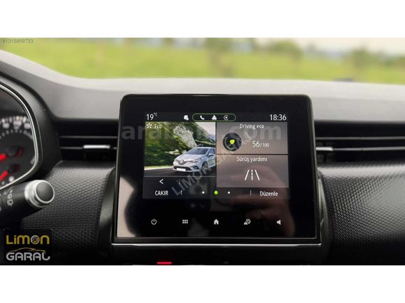"LİMON GARAJ"RENAULT CLİO LANSMAN RENK TERTEMİZ