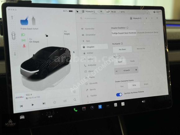 AĞABEY'DEN 2025 TESLA MODEL Y PREMİUM (JUNİPER)-OTOPLT-PPF-HTSZ
