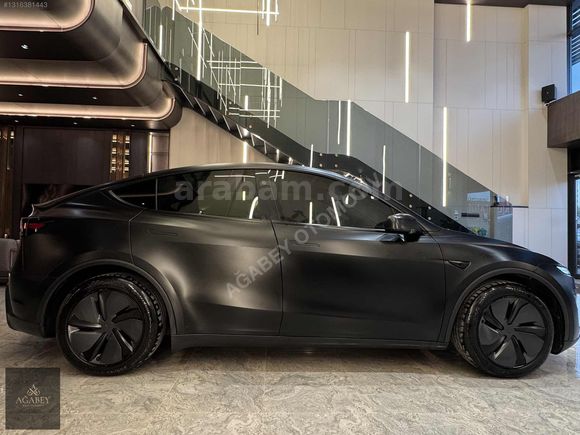AĞABEY'DEN 2025 TESLA MODEL Y PREMİUM (JUNİPER)-OTOPLT-PPF-HTSZ