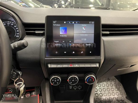 2023 MODEL RENAUL CİLİO TOUCH OTOMATİK SERVİS BAKIMLI