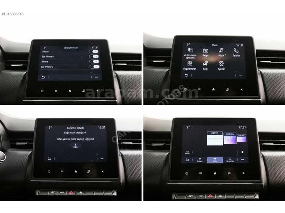 ÇAKIR | HATASIZ RENAULT CLİO 1.0 TOUCH OTOMATİK 90 BİN KM
