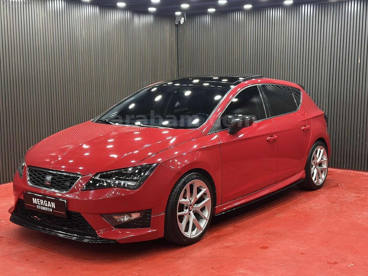 Galeriden Seat Leon 1.4 TSI FR 2015 Model İstanbul 105.000 km Kırmızı 3