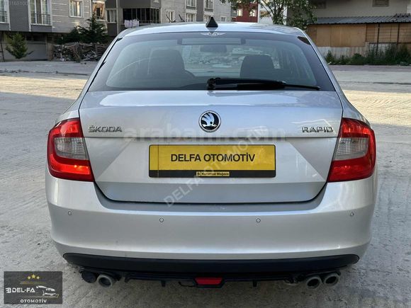 DEL-FA OTOMOTİV'DEN 2015 MODEL SKODA RAPİD 1.4 TDI GREENTEC