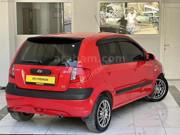 2007 GETZ 1.5 CRDİ 4 SİLİNDİR ABS'Lİ ATEŞ KIRMIZI