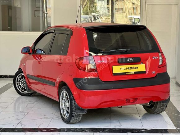 2007 GETZ 1.5 CRDİ 4 SİLİNDİR ABS'Lİ ATEŞ KIRMIZI