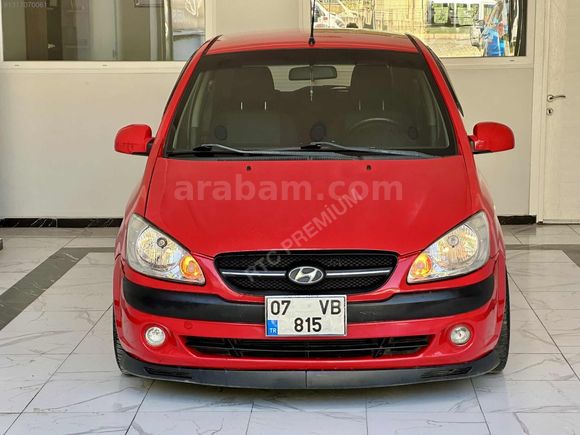 2007 GETZ 1.5 CRDİ 4 SİLİNDİR ABS'Lİ ATEŞ KIRMIZI