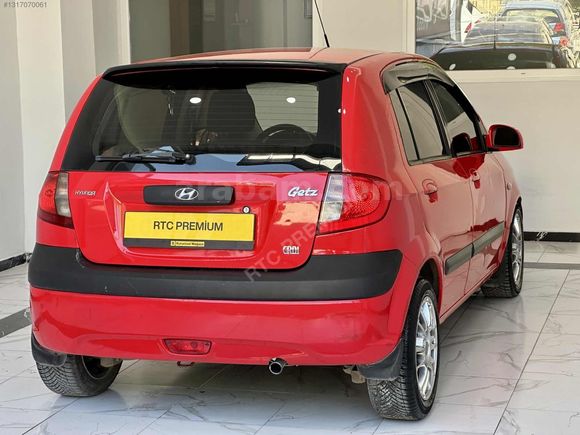 2007 GETZ 1.5 CRDİ 4 SİLİNDİR ABS'Lİ ATEŞ KIRMIZI