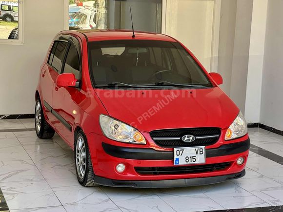 2007 GETZ 1.5 CRDİ 4 SİLİNDİR ABS'Lİ ATEŞ KIRMIZI