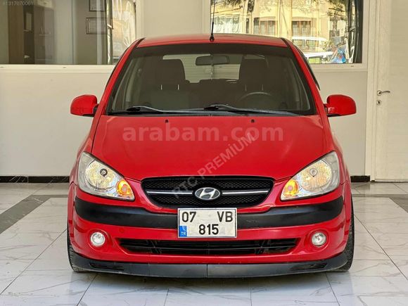 2007 GETZ 1.5 CRDİ 4 SİLİNDİR ABS'Lİ ATEŞ KIRMIZI