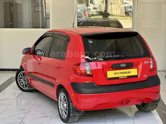 2007 GETZ 1.5 CRDİ 4 SİLİNDİR ABS'Lİ ATEŞ KIRMIZI