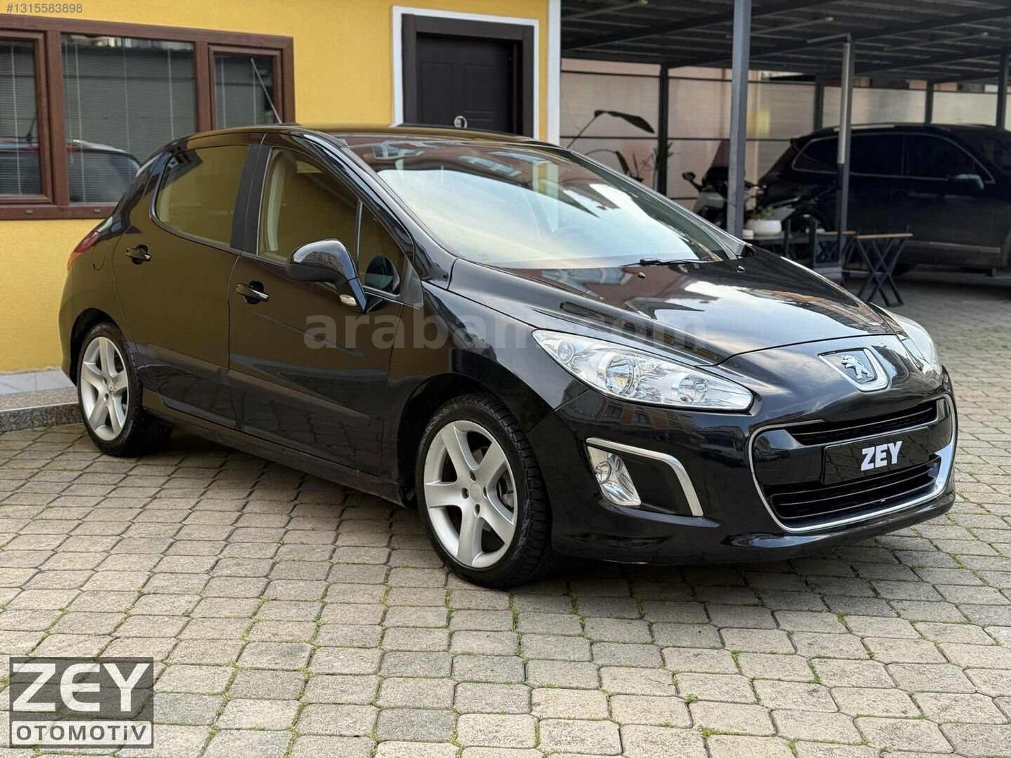 Galeriden Peugeot 308 1.6 HDi Access 2011 Model Ordu 191.000 km Siyah 3