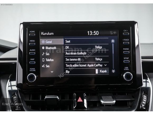 ~YARI PEŞİN,ELDEN SENETLE~2022 COROLLA 1.8 Hybrid Frame X-Pack