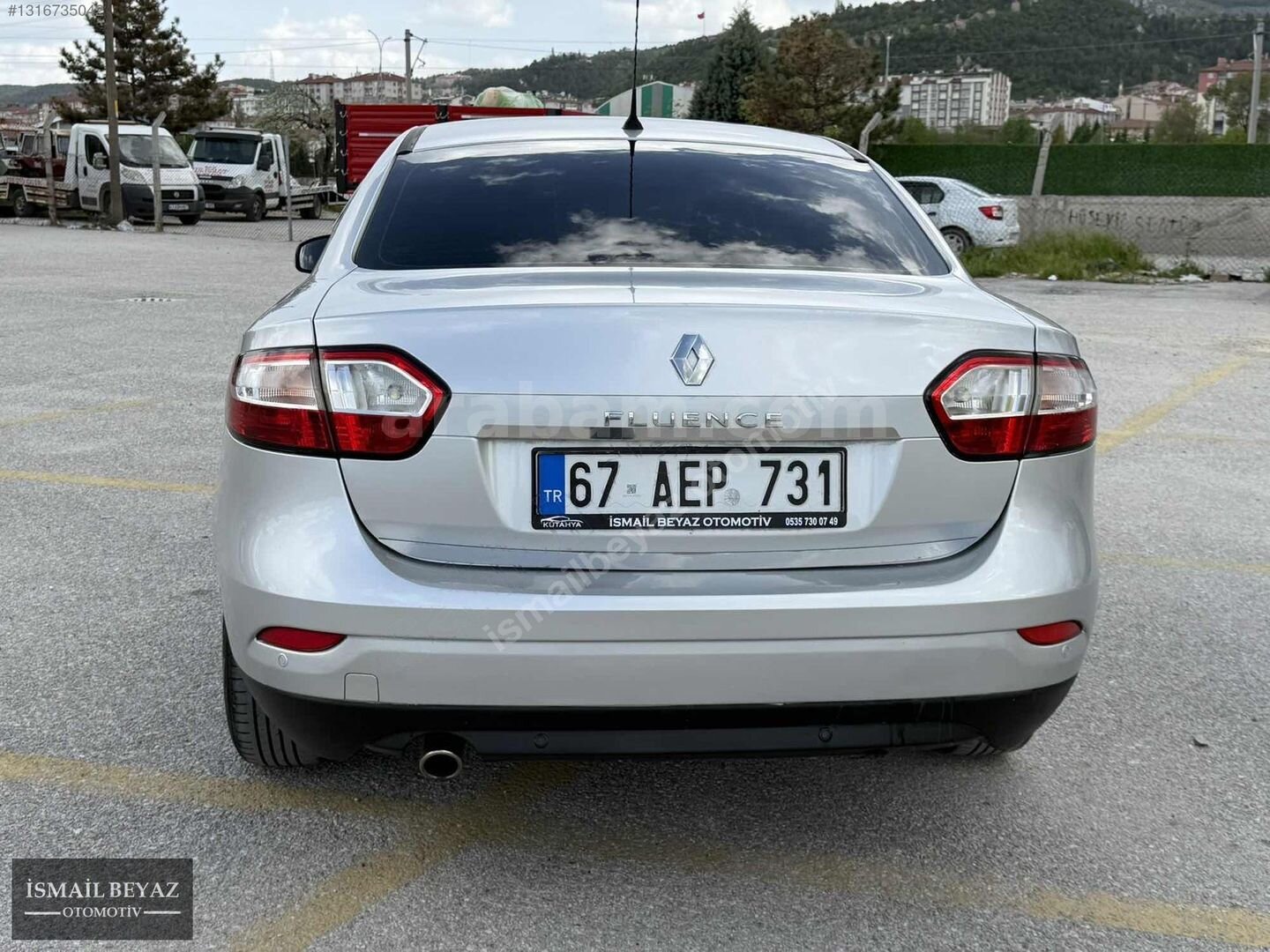 Galeriden Renault Fluence 1.6 Business 2010 Model Kütahya 142.900 km Gri 5