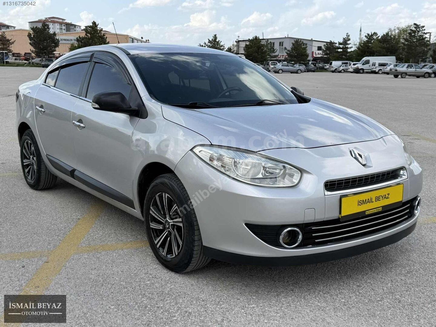 Galeriden Renault Fluence 1.6 Business 2010 Model Kütahya 142.900 km Gri 1