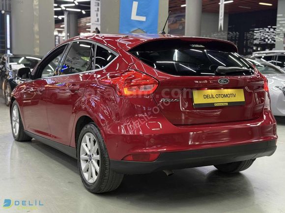 DELİL'DEN 2018 FORD FOCUS TITANIUM DEĞİŞENSİZ OTOPARK DİZEL OTM