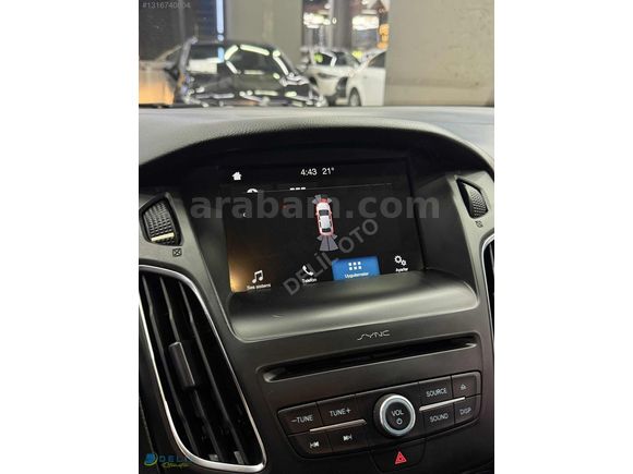 DELİL'DEN 2018 FORD FOCUS TITANIUM DEĞİŞENSİZ OTOPARK DİZEL OTM