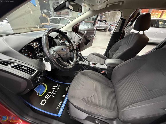 DELİL'DEN 2018 FORD FOCUS TITANIUM DEĞİŞENSİZ OTOPARK DİZEL OTM