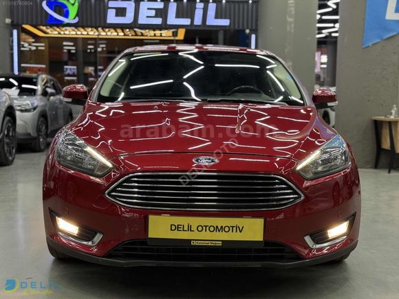 DELİL'DEN 2018 FORD FOCUS TITANIUM DEĞİŞENSİZ OTOPARK DİZEL OTM