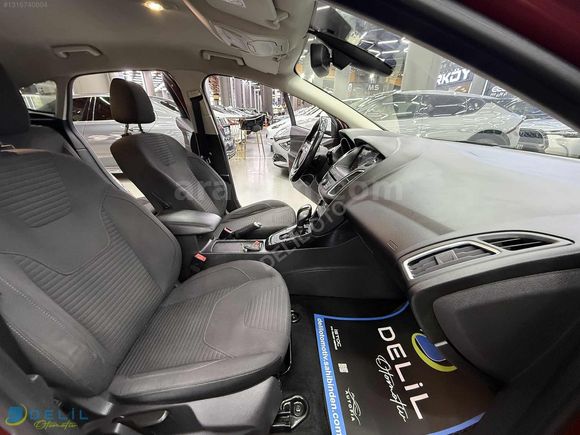 DELİL'DEN 2018 FORD FOCUS TITANIUM DEĞİŞENSİZ OTOPARK DİZEL OTM