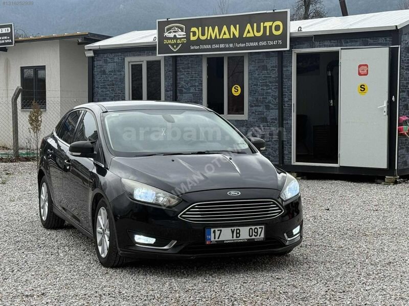 Galeriden Ford Focus 1.5 TDCi Titanium 2015 Model Çanakkale 152.000 km Siyah