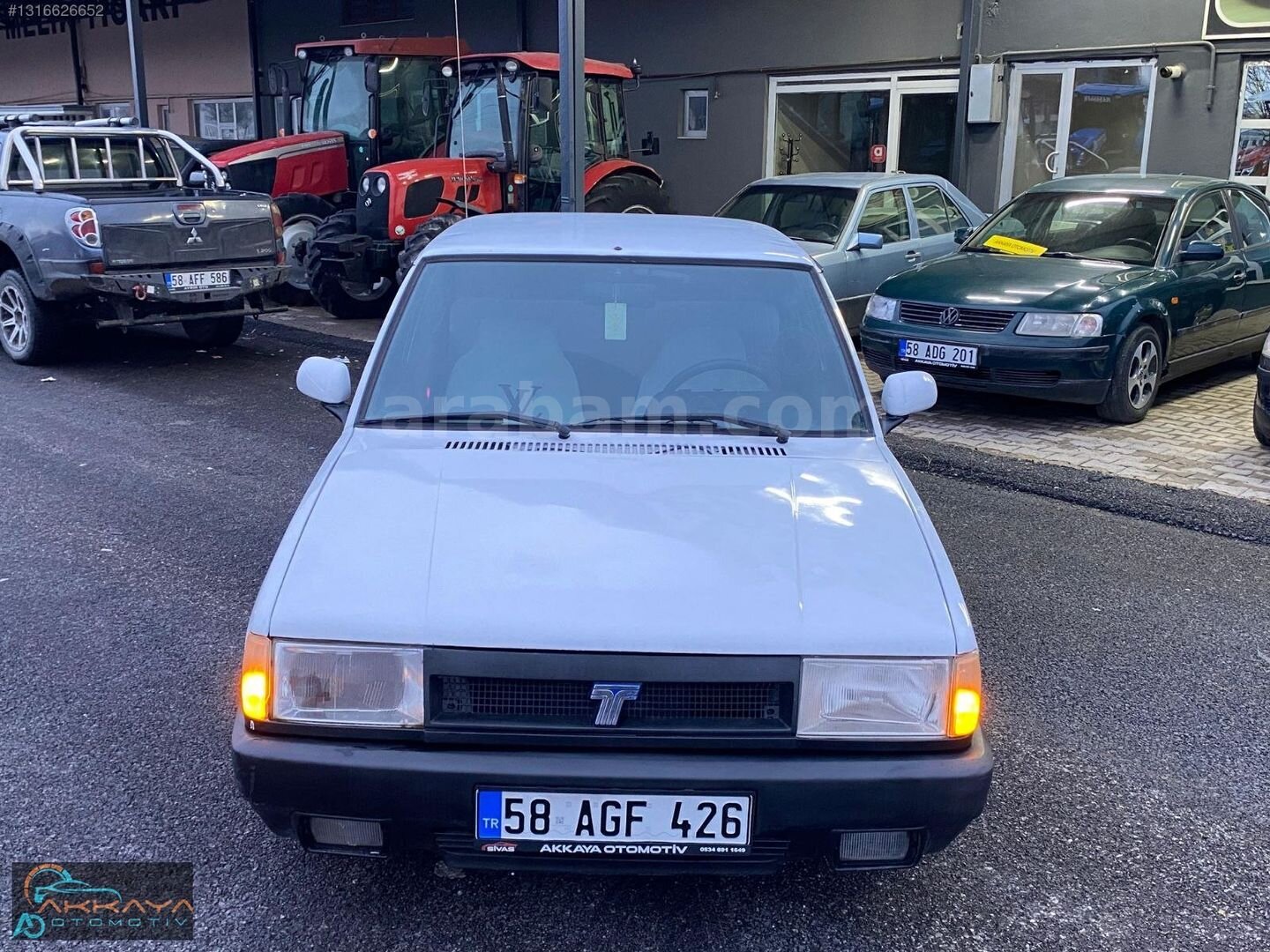 Galeriden Tofaş Şahin S 1995 Model Sivas 88.709 km Beyaz 3