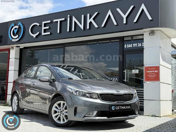 ÇETİNKAYA`DAN 2017 KİA CERATO 1.6CRDİ,CONCEPT TECHNO,OTM,HATASIZ