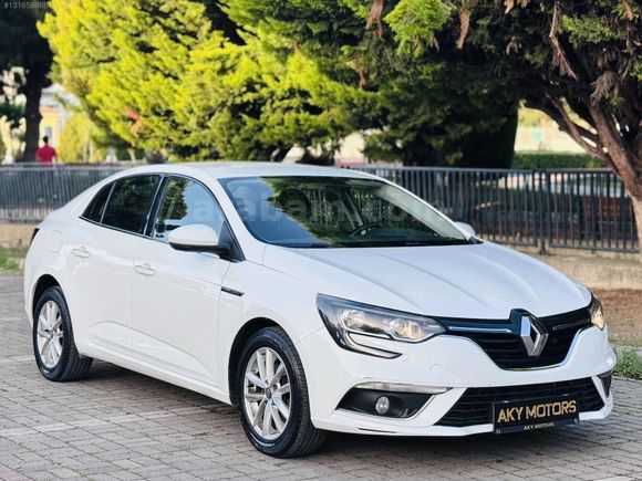 AKY MOTORS'DAN-2020-MEGANE-TOUCH-KREDİ KARTINA 12 TAKSİT-/