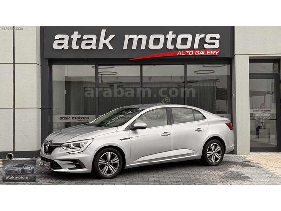 ATAK MOTORS'DAN 2022 MODEL MEGANE 1.5 BluedCi TOUCH-HATASIZ