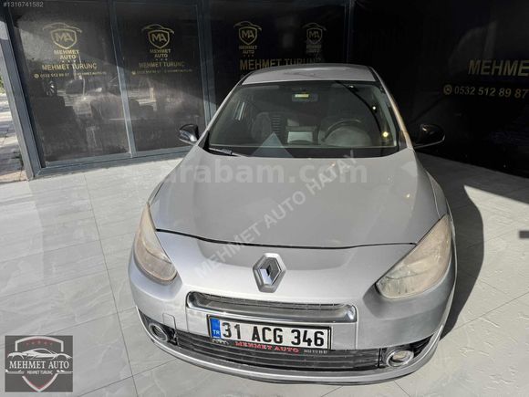 RUHSAT SAHIBINDEN SATILIK OTOMATİK FLUENCE AIRBAG ORJINAL 2012