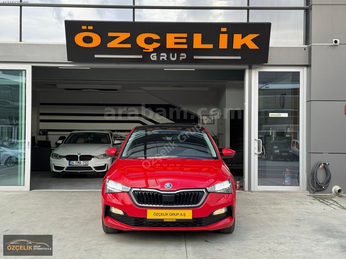 Galeriden Skoda Scala 1.0 TSI Premium 2020 Model Ankara 99.800 km Kırmızı 2