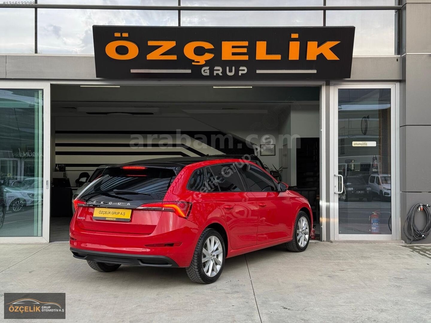 Galeriden Skoda Scala 1.0 TSI Premium 2020 Model Ankara 99.800 km Kırmızı 6