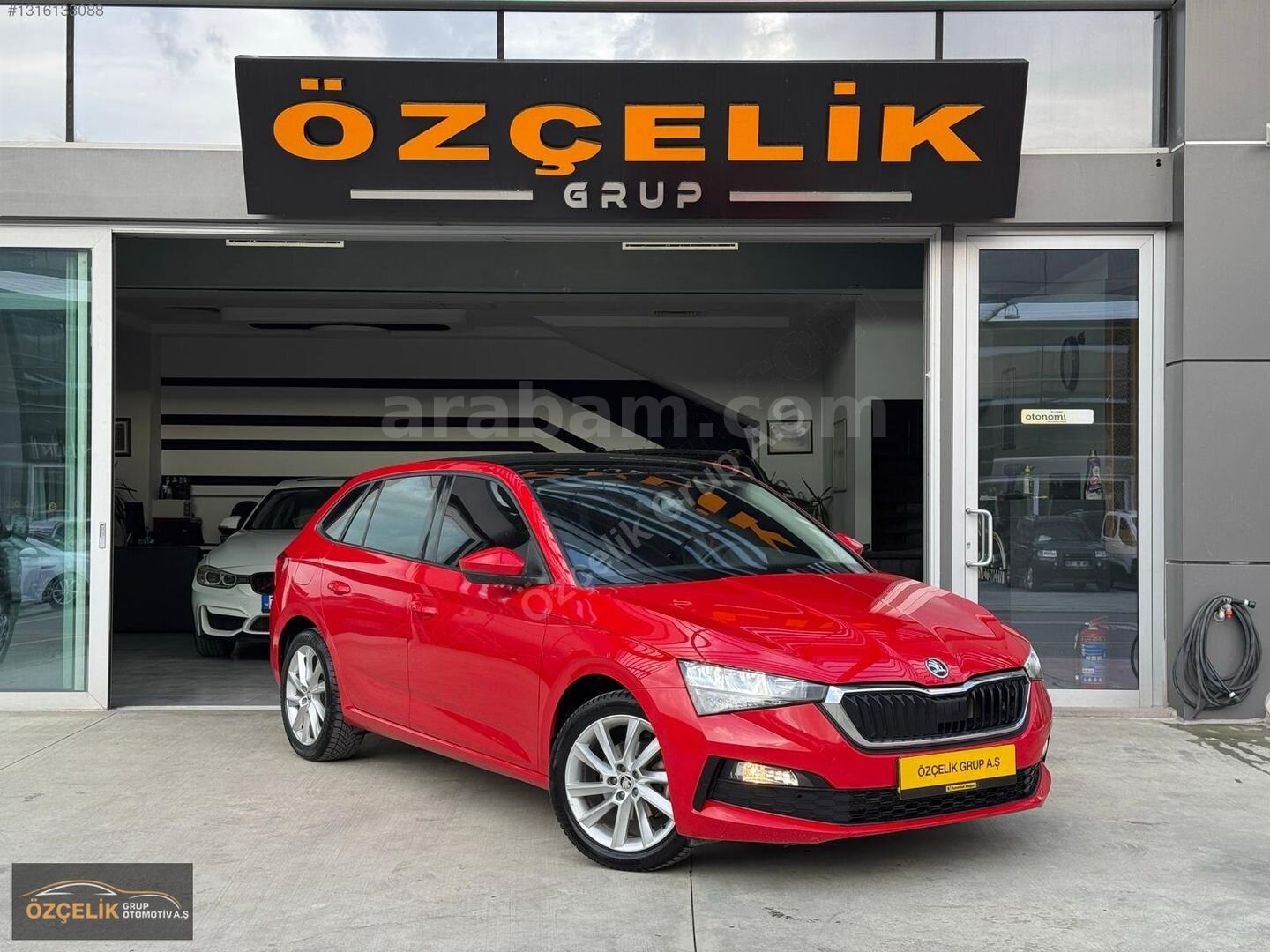 Galeriden Skoda Scala 1.0 TSI Premium 2020 Model Ankara 99.800 km Kırmızı 3