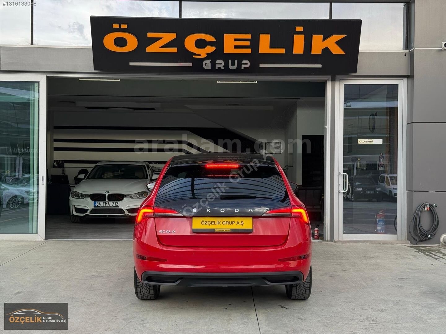 Galeriden Skoda Scala 1.0 TSI Premium 2020 Model Ankara 99.800 km Kırmızı 5
