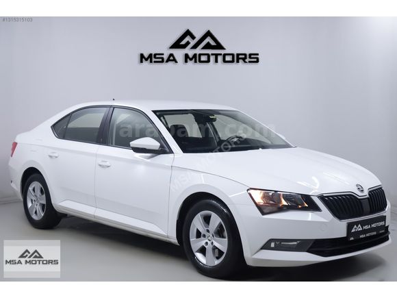 MSA-2017 SKODA SUPERB 1.6TDI ACTIVE OTOMATİK BEYAZ EMSALSZ 48KM!