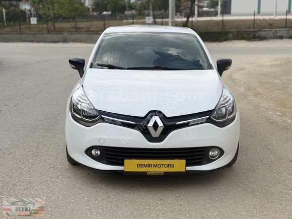 DEMİR MOTORS DAN RENAULT CLİO 1.5 DCİ TOUCH PAKET TERTEMİZ