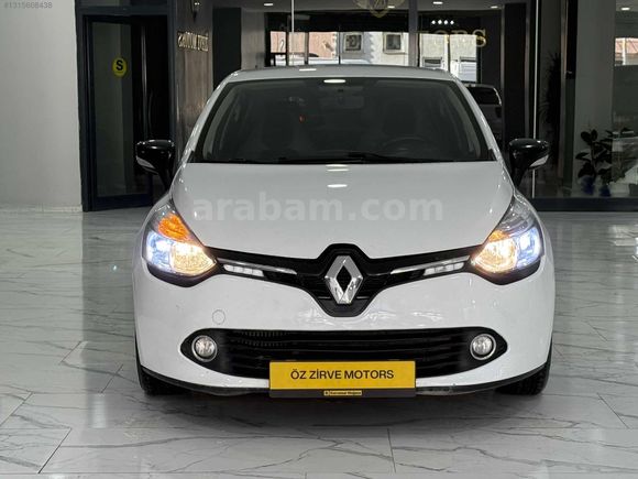 ÖZ ZİRVE MOTORS'DAN SATILIK 2016MODEL CLİO 1.5DCI TOUCH EDC