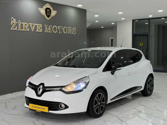 ÖZ ZİRVE MOTORS'DAN SATILIK 2016MODEL CLİO 1.5DCI TOUCH EDC