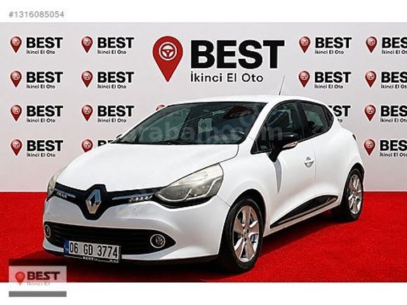 BEST 2.EL'DEN %0 FAİZ ORANI İLE RENAULT CLİO 1.5 TOUCH (2016)