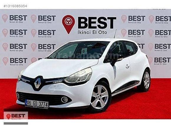 BEST 2.EL'DEN %0 FAİZ ORANI İLE RENAULT CLİO 1.5 TOUCH (2016)