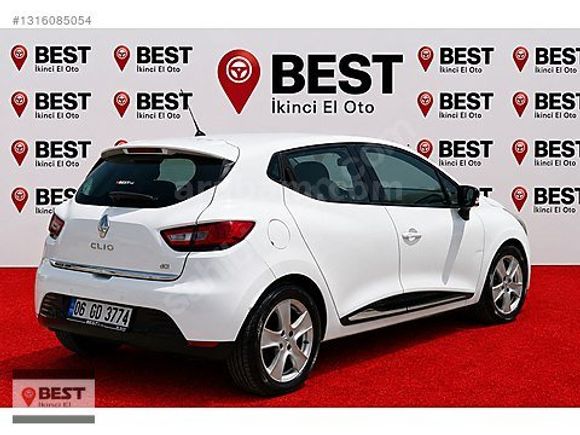 BEST 2.EL'DEN %0 FAİZ ORANI İLE RENAULT CLİO 1.5 TOUCH (2016)
