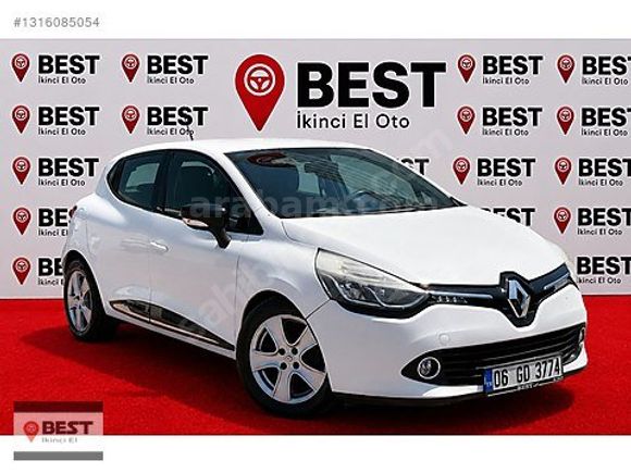 BEST 2.EL'DEN %0 FAİZ ORANI İLE RENAULT CLİO 1.5 TOUCH (2016)