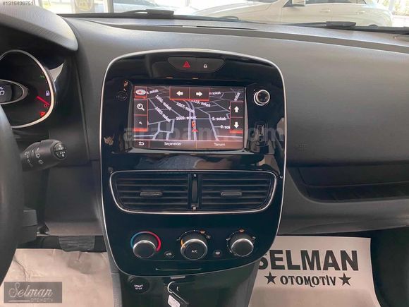 BOYASIZ 2018 CLİO 1.5 DCİ TOUCH EDC 90 BG NAVİGASYONLU 124 binde