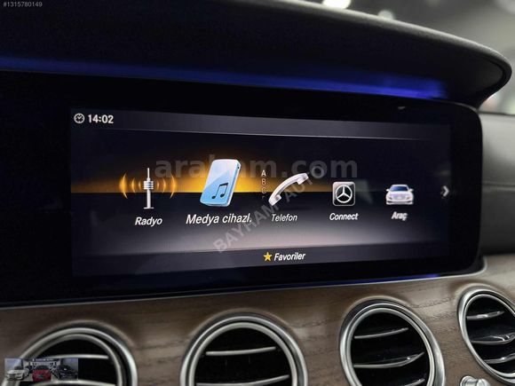 MERCEDES 2020 E200d EXCLUSİVE TABA-ISTIMA-SOĞUTMA-SERVİS BAKIMLI