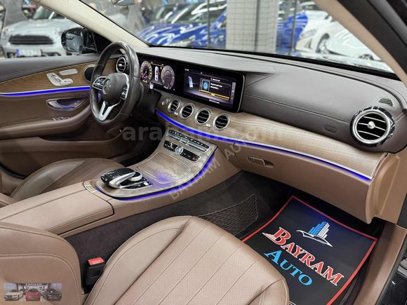 MERCEDES 2020 E200d EXCLUSİVE TABA-ISTIMA-SOĞUTMA-SERVİS BAKIMLI