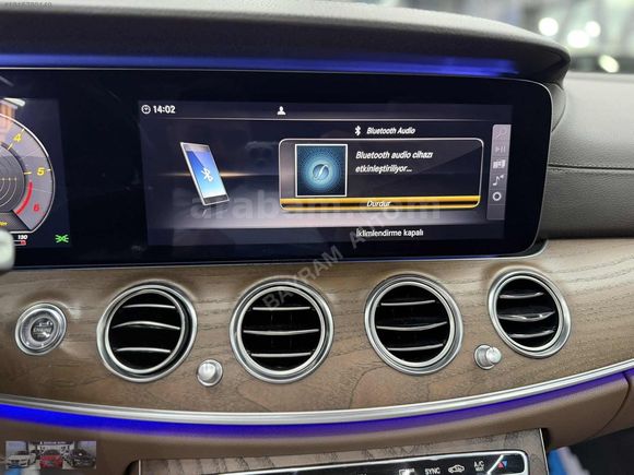 MERCEDES 2020 E200d EXCLUSİVE TABA-ISTIMA-SOĞUTMA-SERVİS BAKIMLI